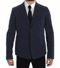 Dolce & Gabbana Elegant Blue Cotton Stretch Blazer Jacket