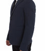 Dolce & Gabbana Elegant Blue Cotton Stretch Blazer Jacket