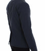 Dolce & Gabbana Elegant Blue Cotton Stretch Blazer Jacket
